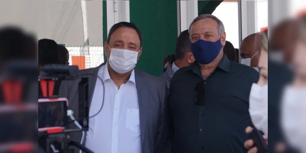 Deputado Bakri e vereador Paulo Balansin.