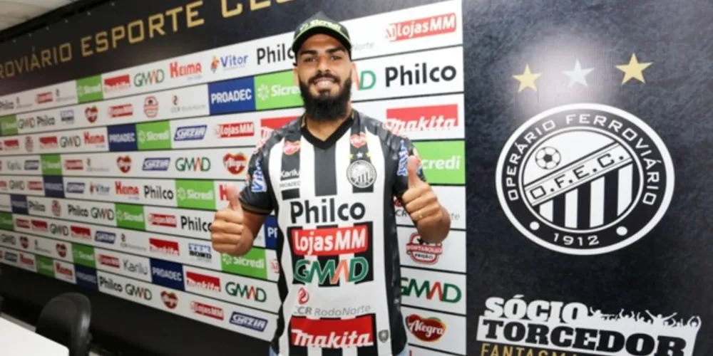 Imagem ilustrativa da imagem Rodolfo Filemon é o novo reforço do Operário