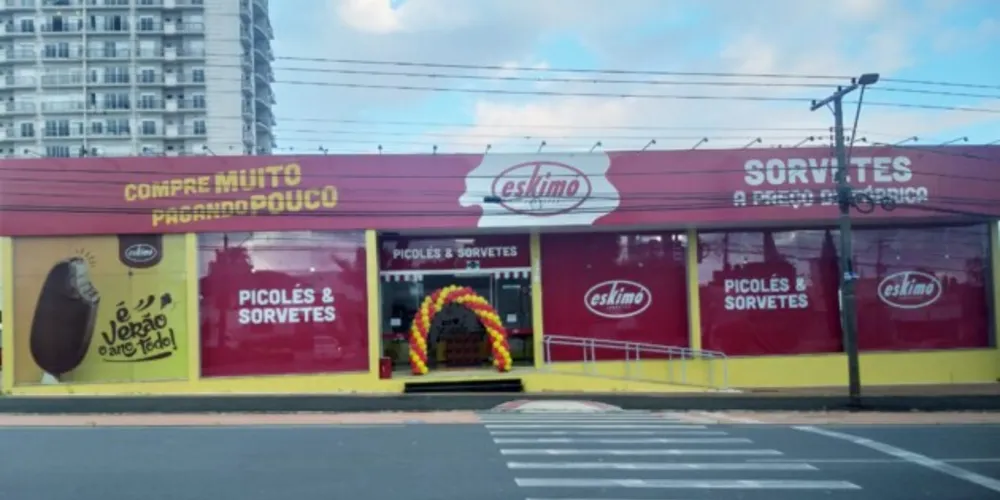 Loja é referência na oferta de sorvetes no atacado com variedade de produtos e condições especiais para empresas