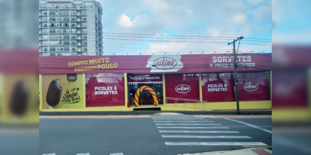 Loja é referência na oferta de sorvetes no atacado com variedade de produtos e condições especiais para empresas