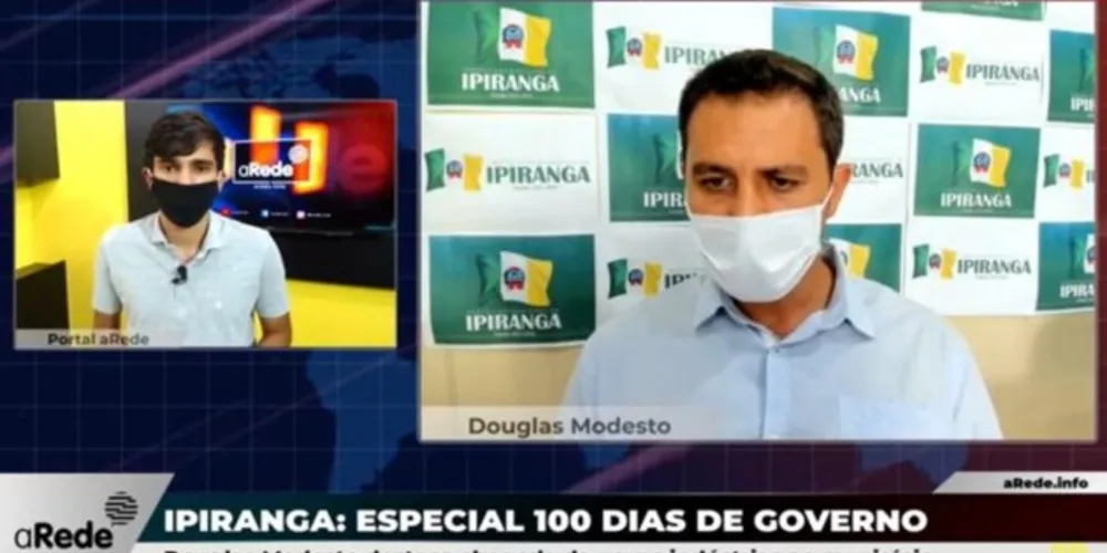 Prefeito avalia ações realizadas nos primeiros 100 dias de governo e expõe os desafios impostos pela pandemia