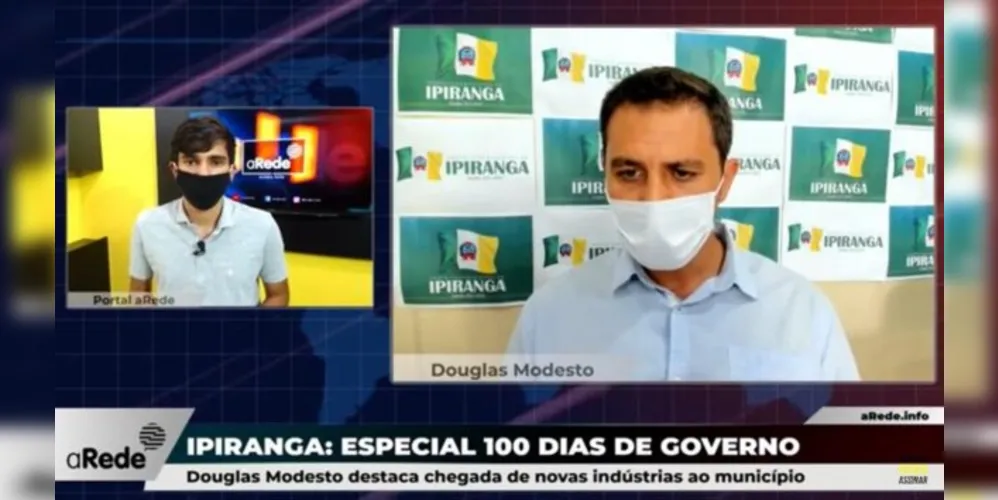 Prefeito avalia ações realizadas nos primeiros 100 dias de governo e expõe os desafios impostos pela pandemia