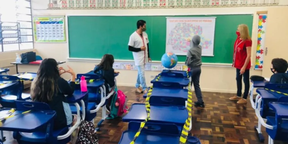Trabalho foi desenvolvido no dia 14 de abril