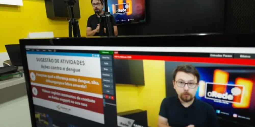 Programas, que serão semanais, são realizados dentro do estúdios do Portal aRede