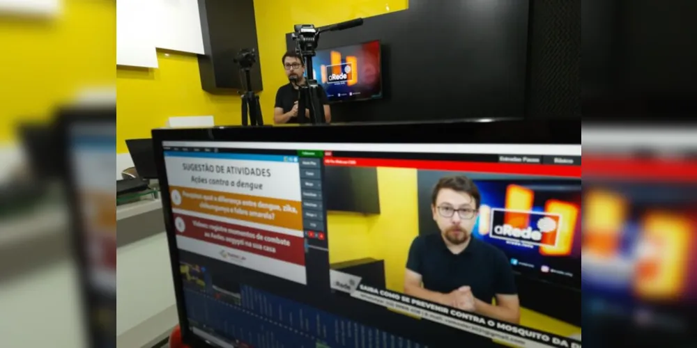 Programas, que serão semanais, são realizados dentro do estúdios do Portal aRede