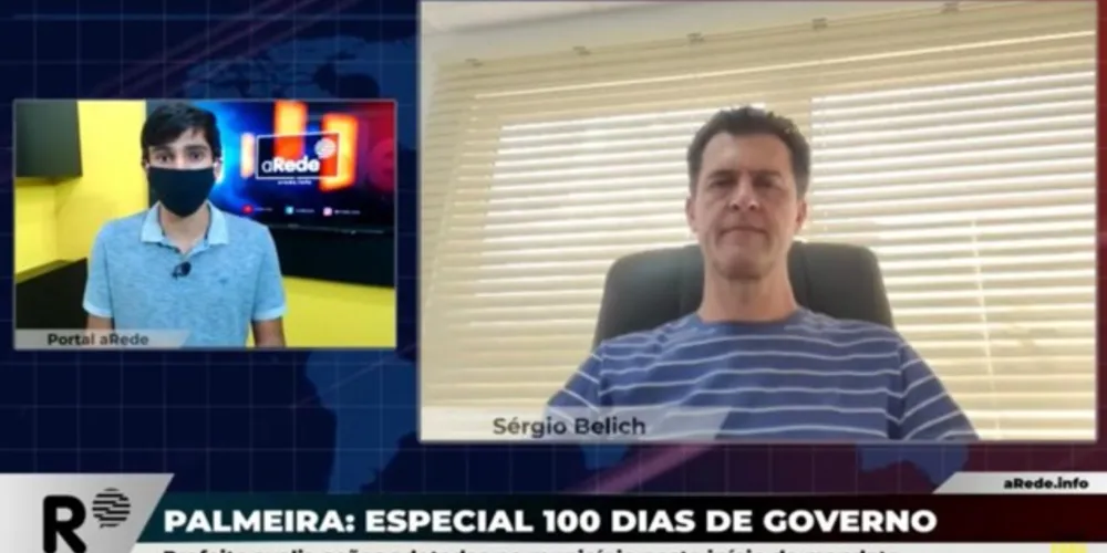 Prefeito também comentou sobre as dificuldades enfrentadas pela cidade no combate à covid-19 e detalhou os diálogos existentes para ampliar a geração de empregos