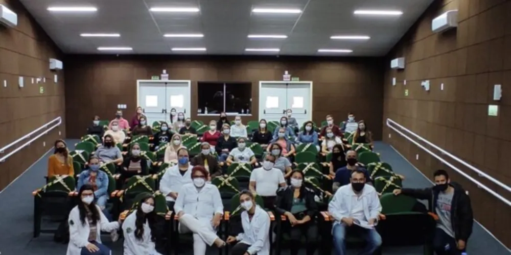 Treinamento buscou detalhar todo o processo de atendimento que deve ser executado em pacientes da covid-19