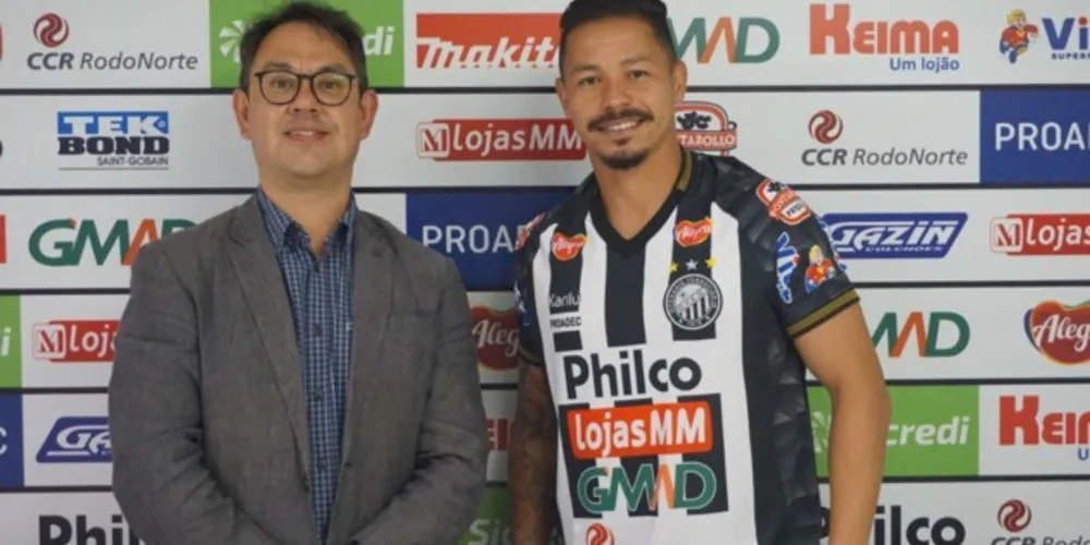 Imagem ilustrativa da imagem Cleyton é liberado a disputar a jogos oficiais pelo Operário
