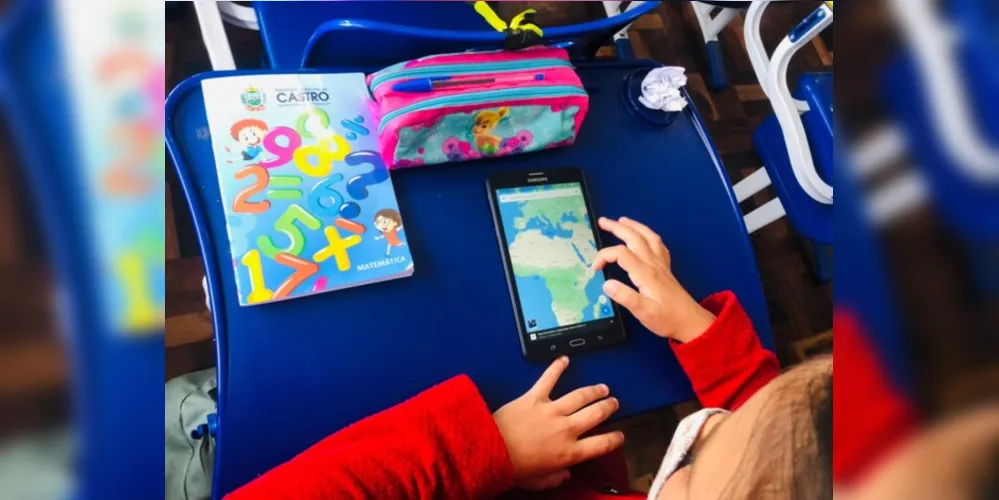 Novamente, recursos tecnológicos contribuíram em sala de aula