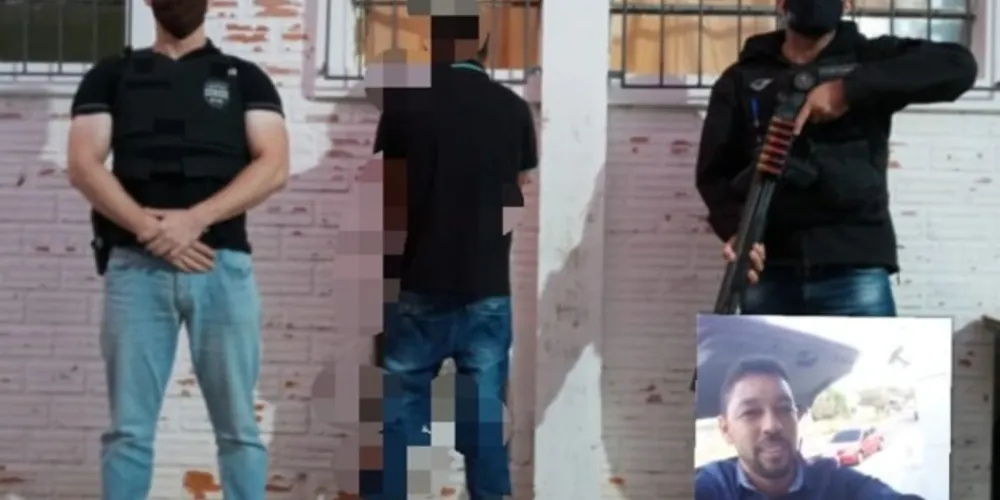 Investigadores de Polícia localizaram e prenderam o suspeito no bairro Arapongas