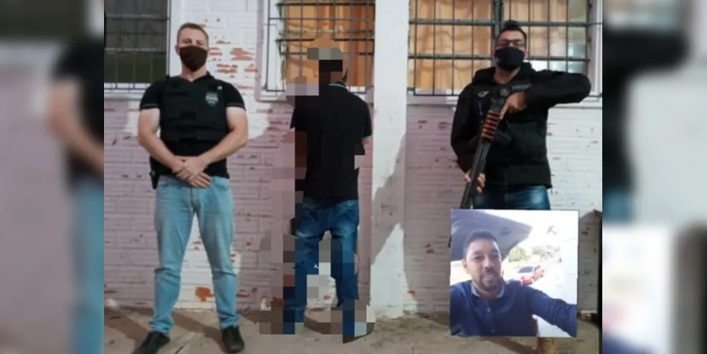 Investigadores de Polícia localizaram e prenderam o suspeito no bairro Arapongas
