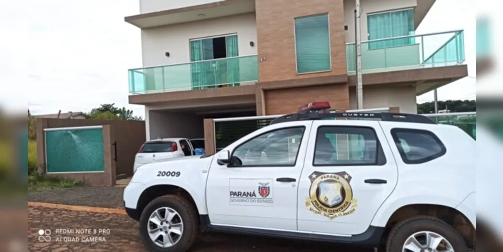 Os disparos contra a casa do diretor da Secretaria de Saúde do município de Reserva, Ricardo Arcanjo, foram feitos na madrugada deste domingo