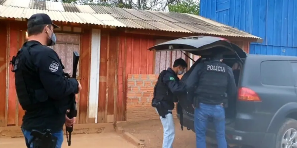 A operação aconteceu na manhã de hoje (27).