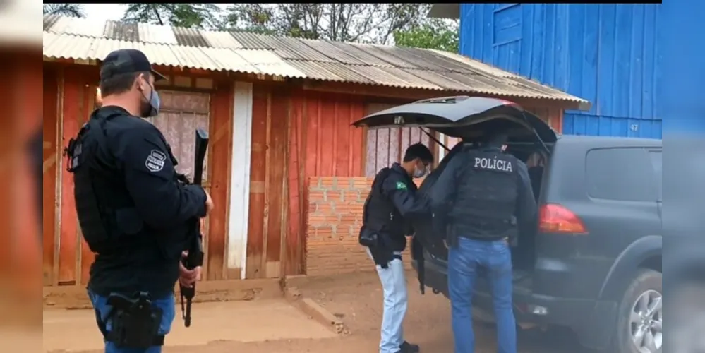 A operação aconteceu na manhã de hoje (27).