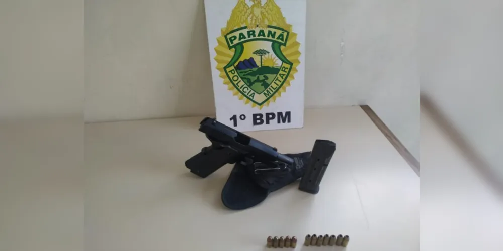 O caso foi registrado durante patrulhamento de rotina da PM na Rua José Favero, em Uvaranas