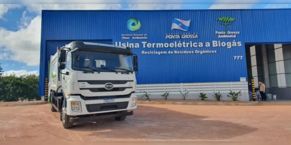 Imagem ilustrativa da imagem PG inaugura 1ª Usina Termoelétrica a Biogás do país