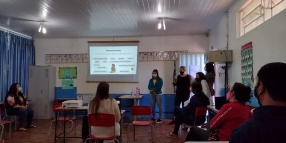 Trabalho está sendo realizado com vários técnicos