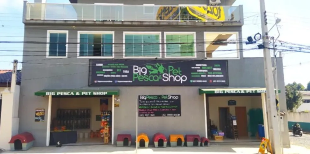 Big Pesca & Pet Shop, tradicional na região da Nova Rússia, se destaca na oferta de produtos