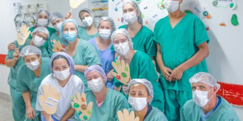 Imagem ilustrativa da imagem HU promove campanha no Dia Mundial de Higienização