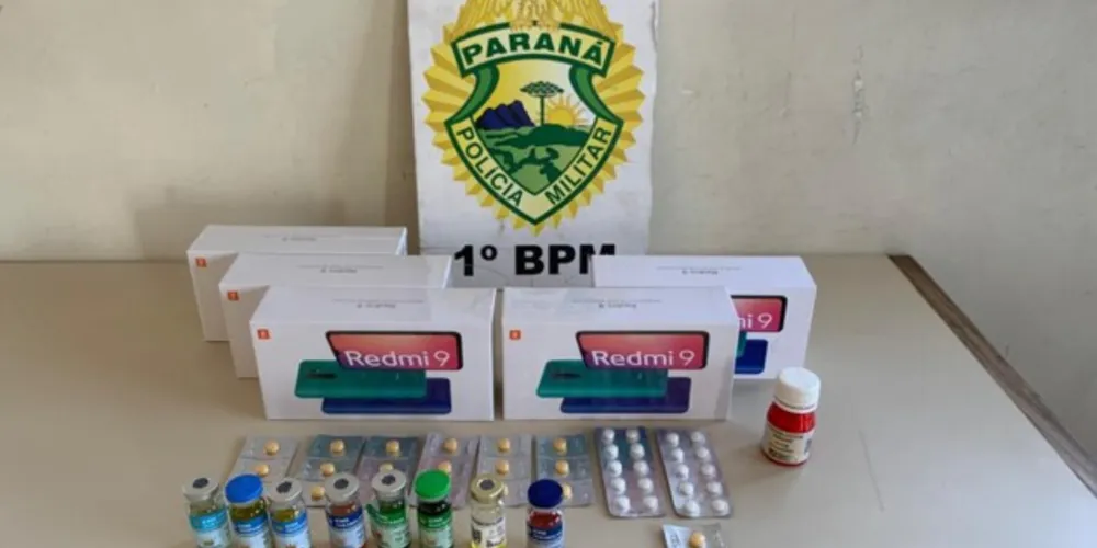 Mandado de prisão foi cumprido pela Polícia Militar na Rua Carlos de Laert, em Oficinas