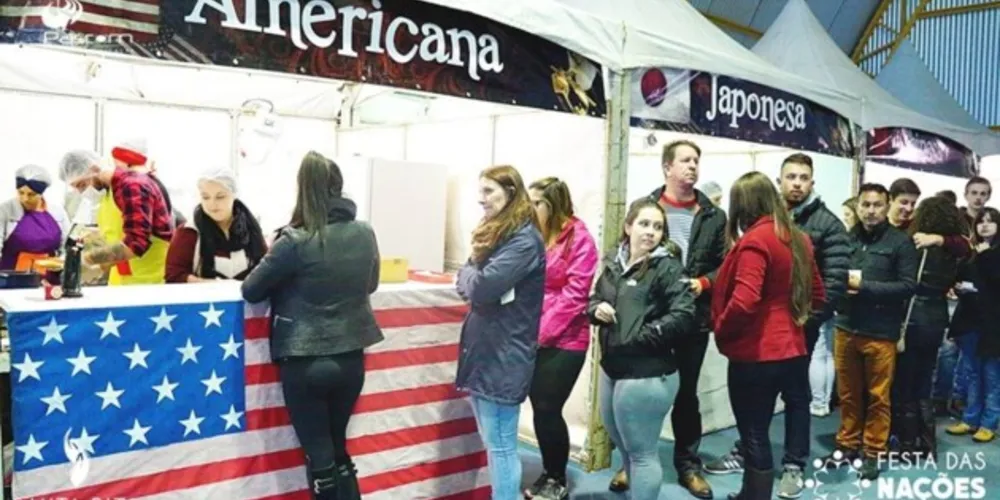 A gastronomia diferenciada é o diferencial da festa