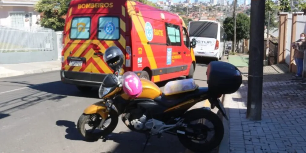 Colisão foi registrada no início da tarde desta quarta-feira (19)