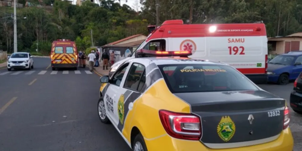 Grave acidente com ciclista aconteceu na tarde deste domingo