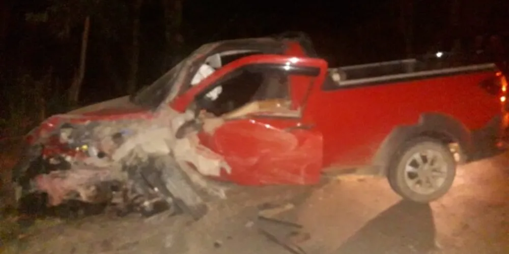Polícia Rodoviária Estadual (PRE) esteve no local prestando atendimento na ocorrência