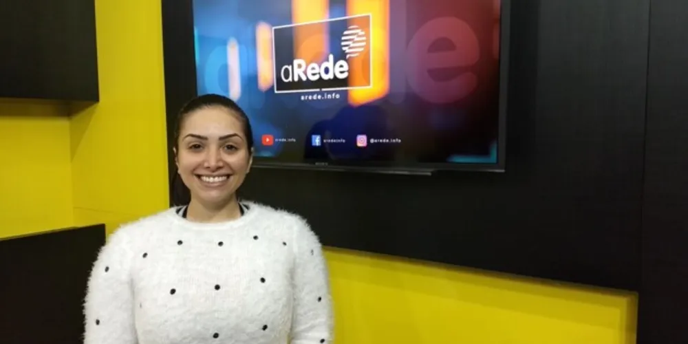 Amanda Nunes, estagiário do Portal aRede passou no curso de Pedagogia da UEPG