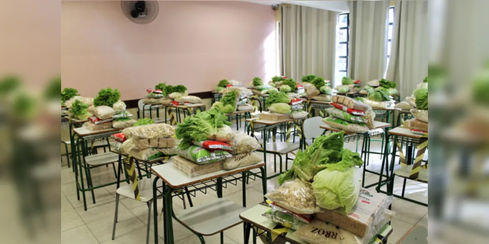 O representante da família só poderá fazer a retirada na escola onde o aluno está matriculado.