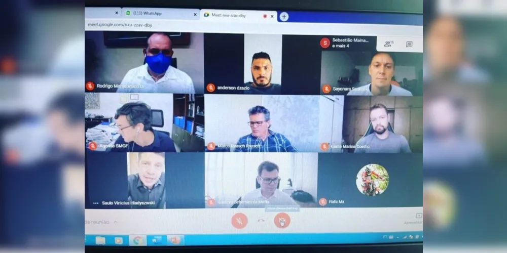 Reunião virtual aconteceu nessa quinta-feira (16)