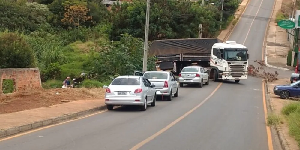 O incidente aconteceu na Rua Melvin Jones (segmento da Rua Cinamomo)