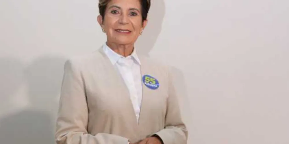 A prefeita de Ponta Grossa, Elizabeth Schmidt