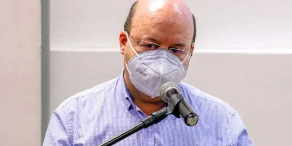 Diretor técnico do Hospital Santa Casa, Rogerio Santos Clemente.