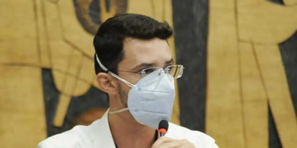 Vereador da cidade de Ponta Grossa, Dr. Erick.