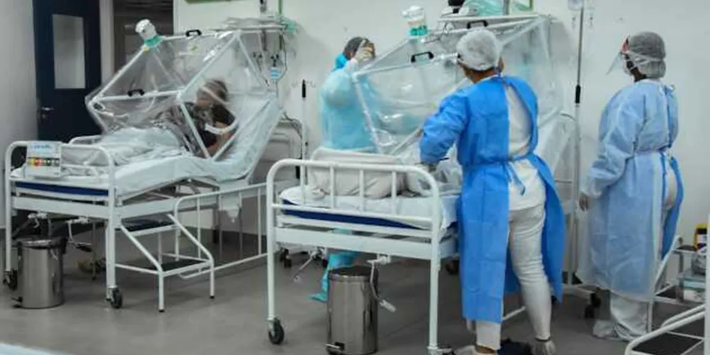 Imagem ilustrativa da imagem PG tem hospitais lotados e alto número de óbitos pela covid
