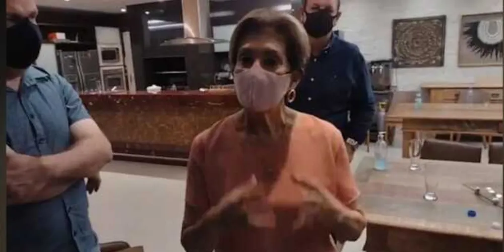 Imagem ilustrativa da imagem Reunião em casa da prefeita de PG gera denúncia e confusão
