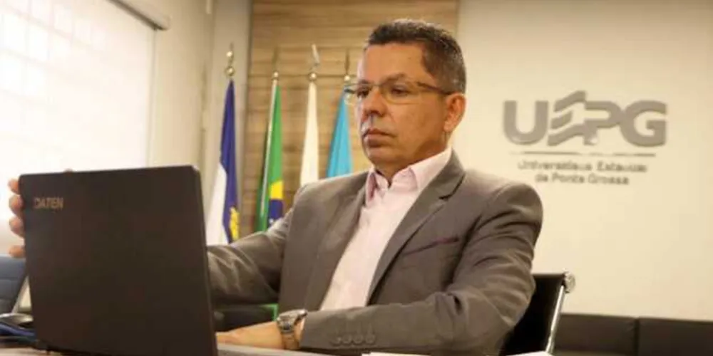 Reitor da UEPG está se recuperando, após ser infectado pela covid-19
