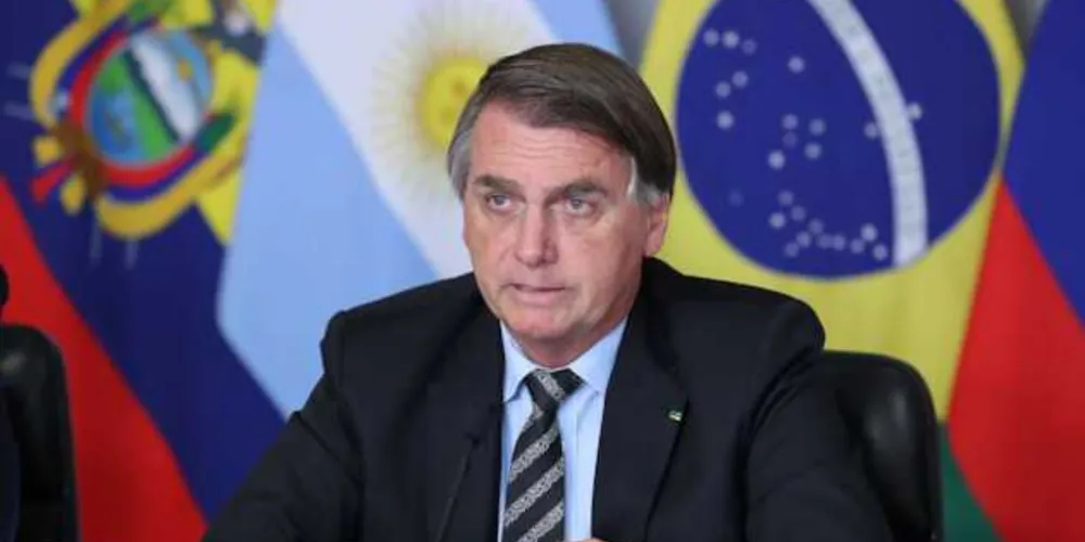 Presidente do Brasil, Jair Messias Bolsonaro (sem partido).