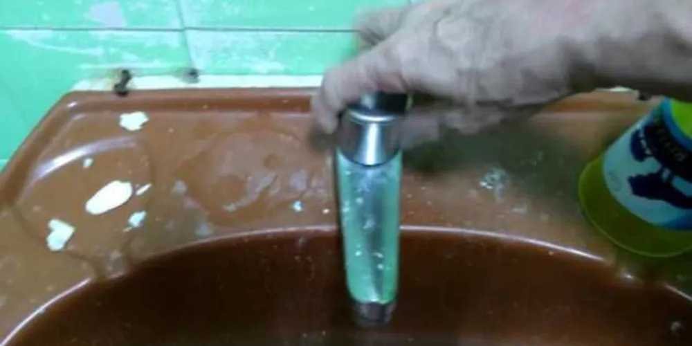 Morador está sem água na torneira desde ontem de manhã.