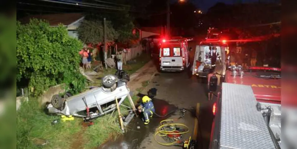 Grave acidente aconteceu neste domingo no Conjunto Baraúna