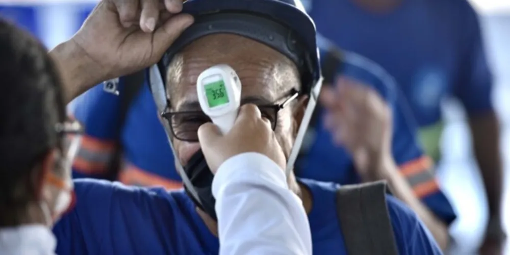 Mais de 1,6 milhão de trabalhadores foram atendidos nas barreiras sanitárias de acesso ao cais e Pátio de Triagem