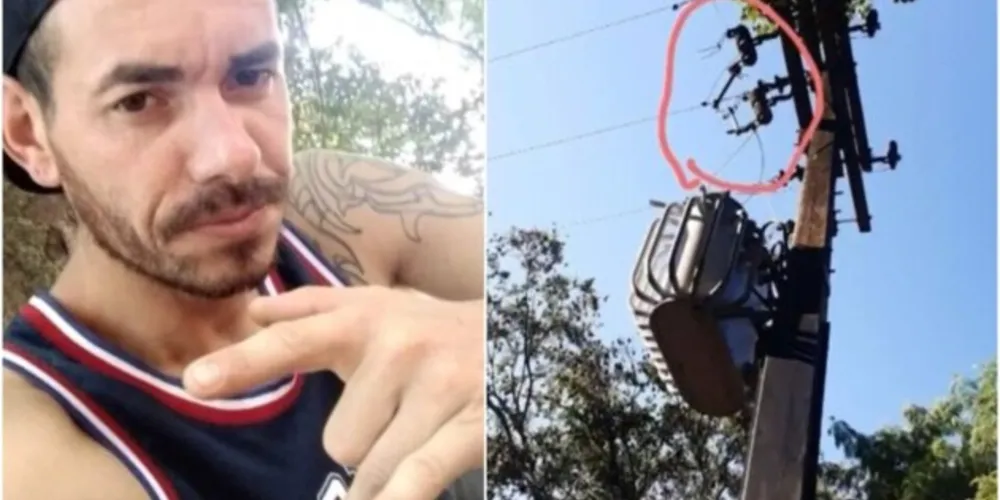 Imagem ilustrativa da imagem Homem morre eletrocutado em poste de luz no PR