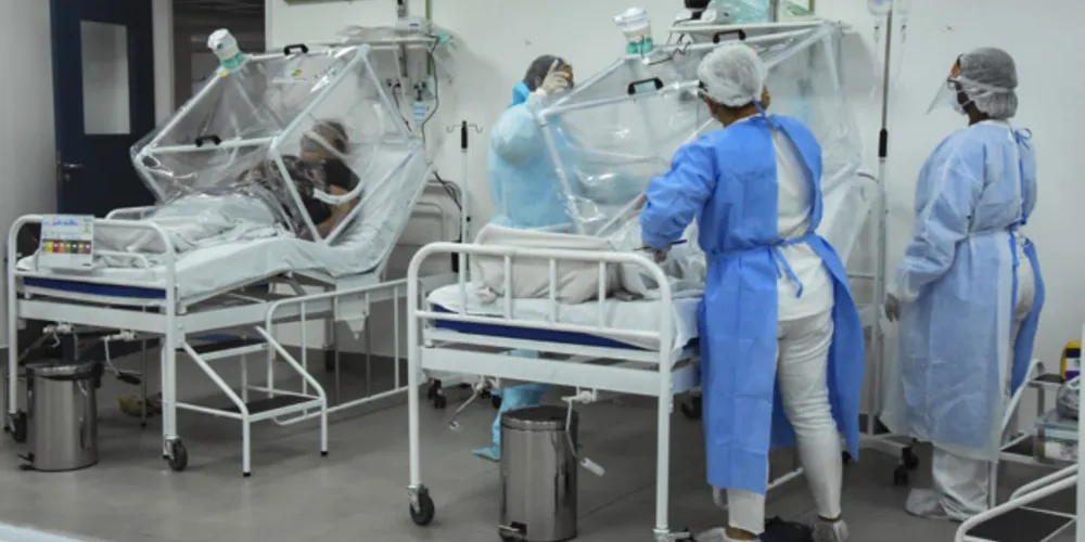 PG tem 80 pacientes internados em leitos de UTI