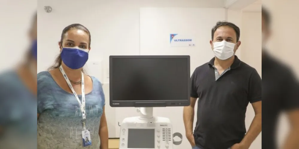 O ultrassom, no valor aproximado de R$190mil, realiza exames de radiologia geral, vascular e ecocardiograma em pacientes neonatais, pediátricos e adultos.