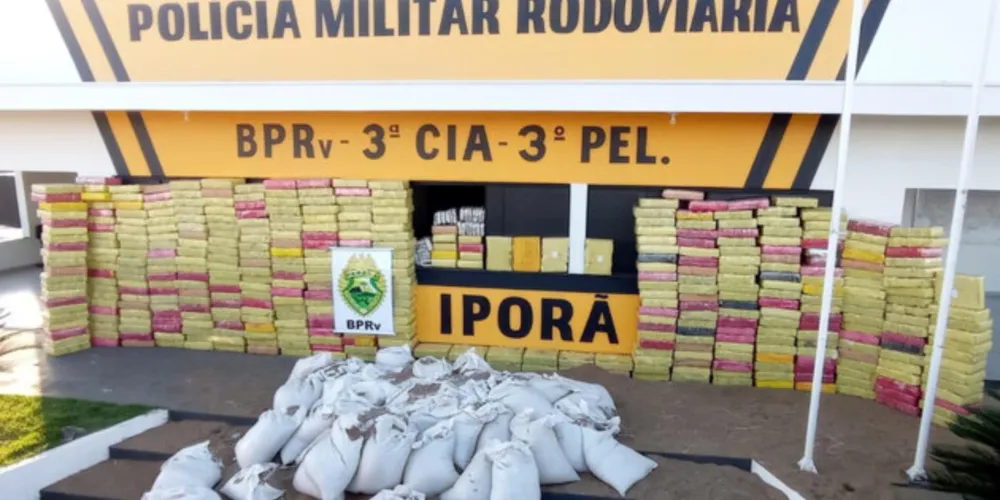 Imagem ilustrativa da imagem PRE apreende 4,7 toneladas de maconha no PR