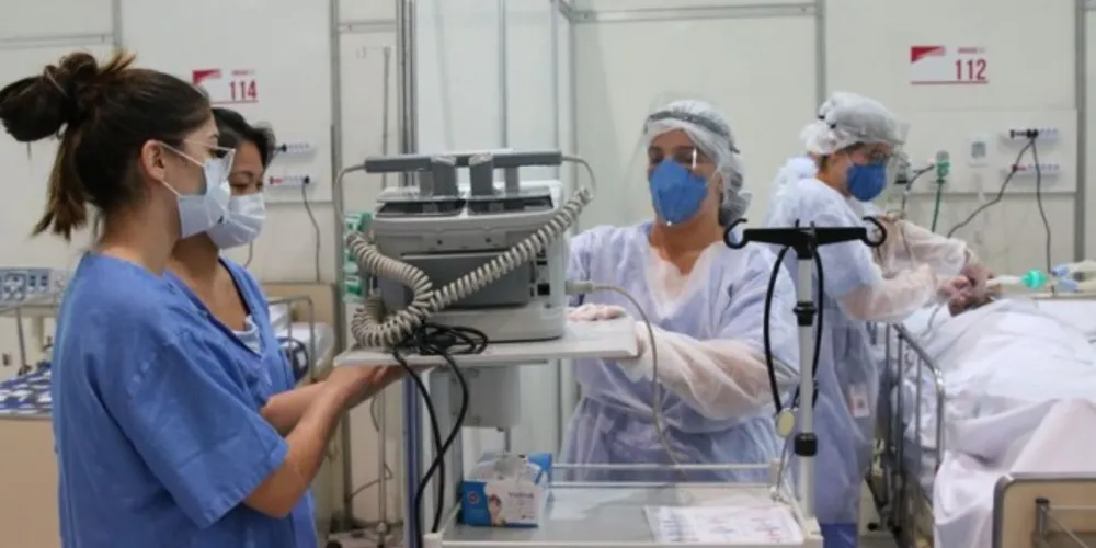 Paraná deve abrir 156 novos leitos para adultos e 5 pediátricos