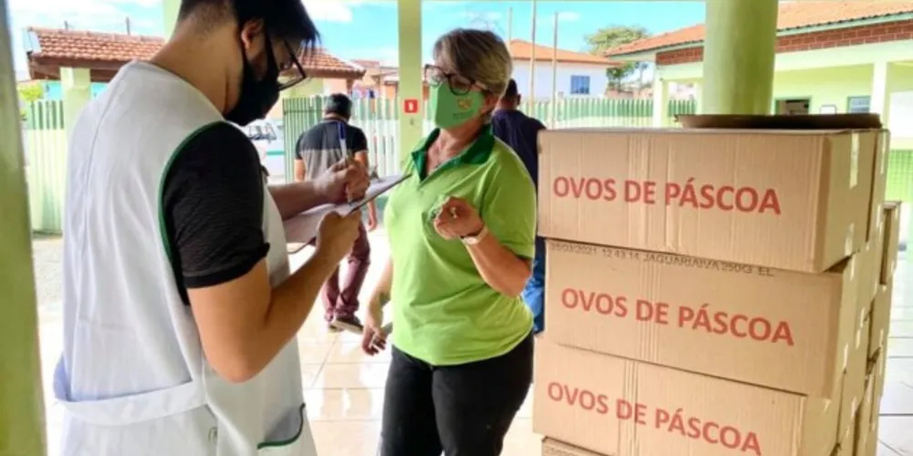 Prefeitura prevê a entrega de, aproximadamente, 3,6 mil ovos de páscoa