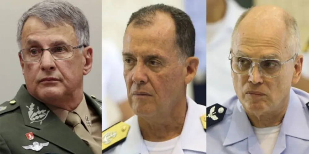 Imagem ilustrativa da imagem Comandos do Exército, Marinha e Aeronáutica deixam cargos