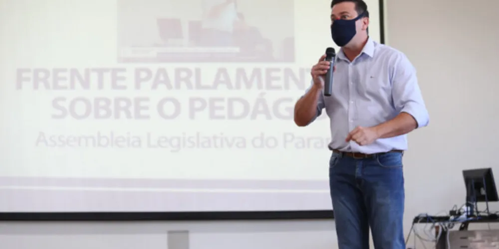 Deputado Arilson Chioratto (PT) é o coordenador da Frente Parlamentar sobre o Pedágio.